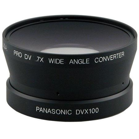 Century Optics .7x Wide Angle Adapter Lens for the Panasonic AG-DVX100 Video Camcorder, Bayonet Mount