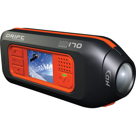 Drift HD170 Action Video Camera, 5 Megapixel, 4x Digital Zoom with 1080p High Definition, 170 Degree Fully Rotatable Wide Angle Lens image