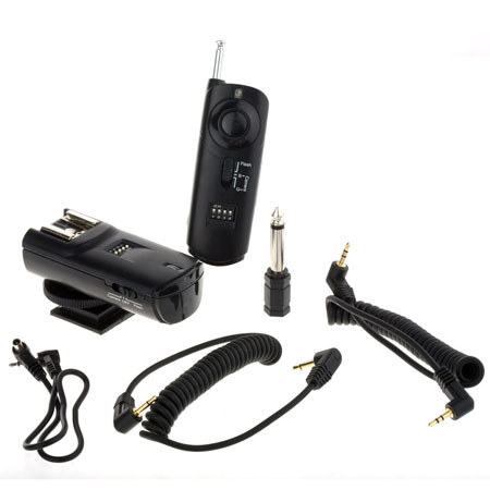 RPS 3-in-1 Wireless Remote Control for Canon EOS Rebel XT, XTi, XSi, T1i, T2i, G10, G11, G12, and Pentax Digital DSLR's (2.5mm Plug)