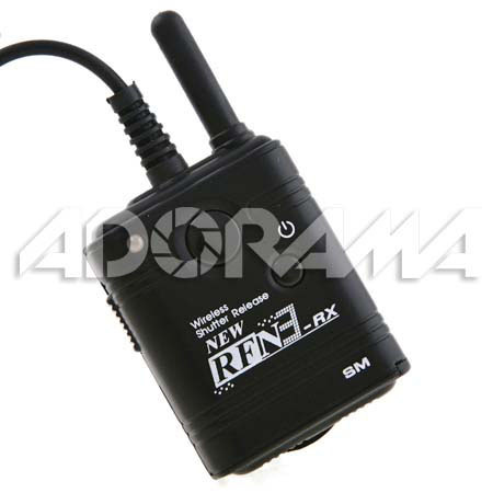 Adorama Wireless &amp; Wired Radio Remote Release for Canon D-30, D-60, 10D, 20D, 30D, 40D, 5D, 1D, 1D MARK II, III, 1Ds, 1Ds MARK II, EOS-1V, 1VHS, EOS-3 image