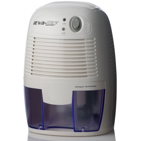 Eva Dry EDV-1100 Thermo Electric Peltier Dehumidifier, 16 Oz Removable Water Tank, Effectiveness 1,100 Cubic Feet image