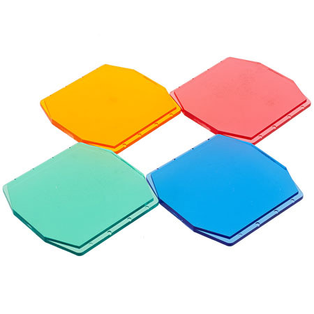 Holga Four Color Filter Set for Color or Black &amp; White Film. image