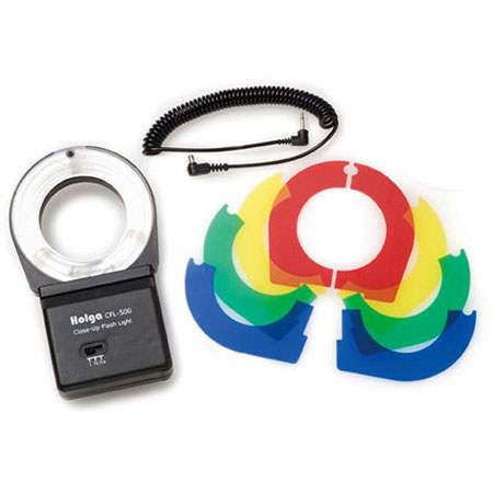 Holga CFL-500 Close-Up Ring Flash for Cameras
