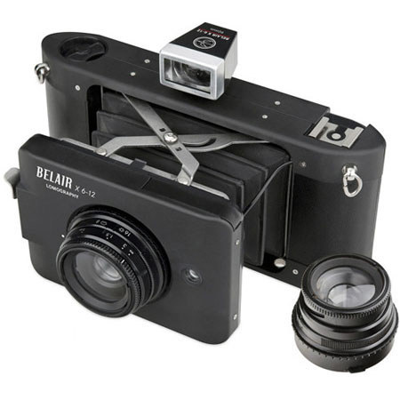 Lomography Belair X 6-12 City Slicker Medium Format Folding Camera - Black