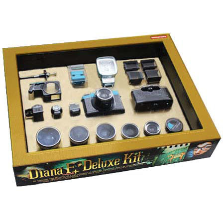 Buy film cameras - Lomography Diana F+ Deluxe Film Camera Kit