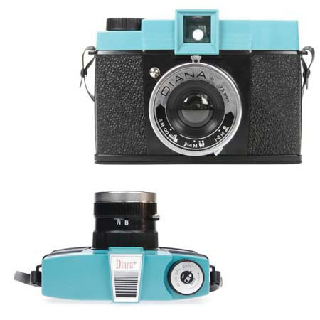 Lomo Diana+, Medium Format Camera with Removable Lens for Super Wide Angle Pinhole Shots, 120 Film image