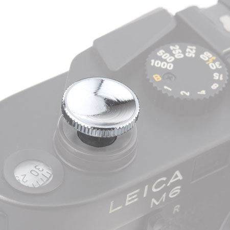 Adorama Soft Touch Shutter Release Adaptor in silver