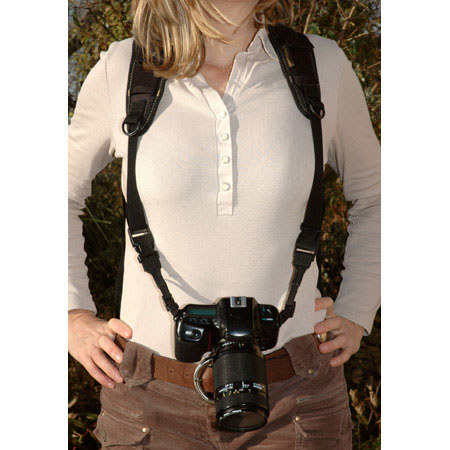 Trekking Safari Strap, Pressure Free, Easy Access Neck Strap for a Heavy DSLR or Pair of Binoculars image