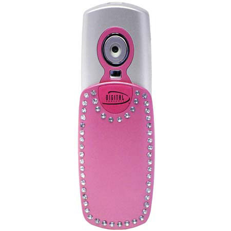 Digital Concepts Styleshot Digital Still Camera, VGA 640 x 480, with Color Preview Screen, 8mb Built-in Memory, Pink. image