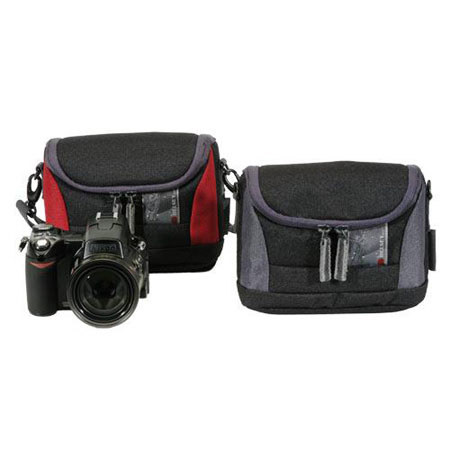 Delsey GOPIX 40BG, Compact Pouch for Binoculars or Digital Gadgets, Black &amp; Gray. image