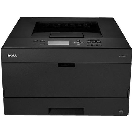 Dell 3330dn Mono Laser Printer, Up to 40 ppm Letter Print Speed, 600x600dpi Resolution, 466 MHz Processor, Hi-Speed USB 2.0 Port Interface