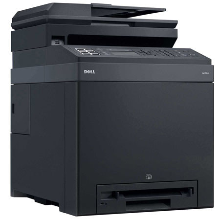 Dell 2155cdn Multifunction Color Laser Printer, Up to 600x600dpi Mono/Color Resolution, Up to 24 ppm (Mono)/(Color) Print Speed
