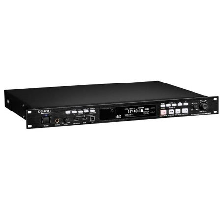 Denon DN-F650R Solid-State/USB Solid State Recorder/Player, OLED Display, 1RU Rack Design