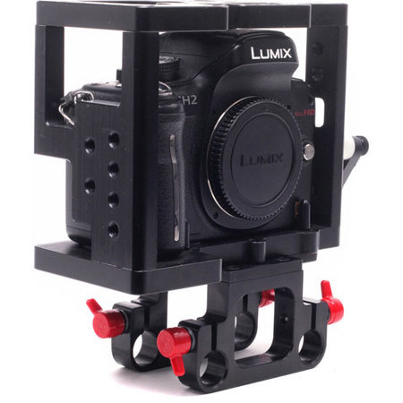 D|Focus Systems D|Cage with Rod Support Bracket for Panasonic GH2