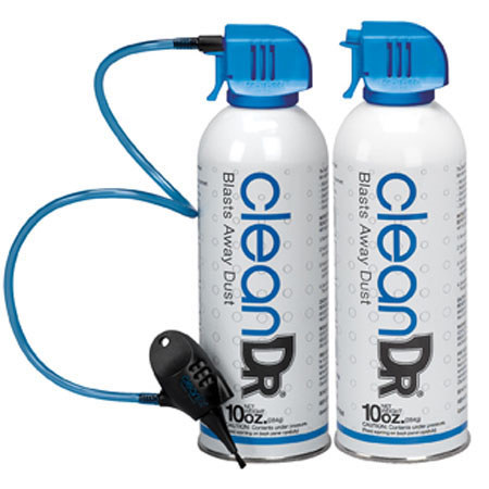 Digital Innovations CleanDr Dust Remover, 20 oz. Bonus Pack with Turbo Brush, Removes Dust from Audio, Video & Computer Components