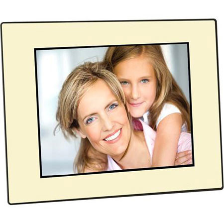 Digital Spectrum MV-1041, 10.4" Ultra Thin TFT Digital Photo Frame, Video &amp; Music Player, 4:3 Aspect Ratio, Ivory image