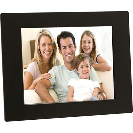Digital Spectrum MF-801 8.4&quot; Ultra Thin TFT Digital Photo Frame, Video &amp; Music Player, 4:3 Aspect Ratio, Black image