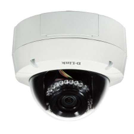 D-Link DCS-6513 Full HD WDR Day & Night Outdoor Dome Network Camera, 3MP, 10x Digital Zoom, 20m/65.6' IR Illumination Distance, Motorized P-Iris Lens