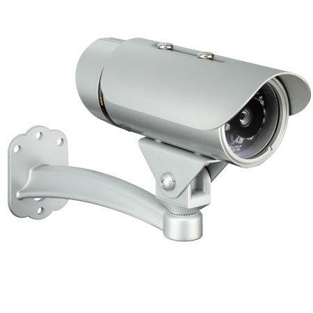 D-Link HD Outdoor Day/Night Network Camera, 1280x800 Resolution, 4mm Fixed-Focus Lens, H.264/MPEG-4/MJPEG Formats