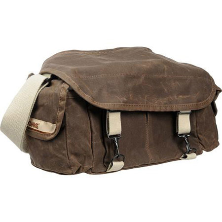 Domke F-2 Original Camera Bag, Canvas, Brown Waxwear Coated image