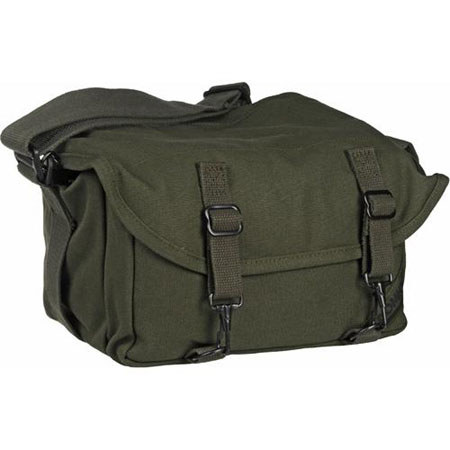 Domke F-6 Little Bit Smaller Canvas Camera Bag, Olive Drab image