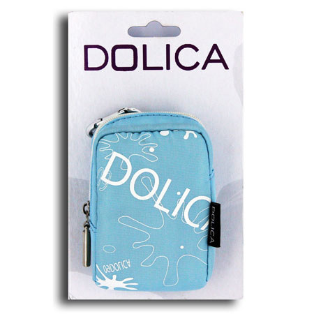 Dolica Designer Camera Case for Ultra-Slim Digital Cameras, Baby Blue