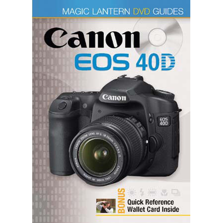 DVD: Magic Lantern DVD Guide for the Canon EOS 40D Digital SLR Camera. image