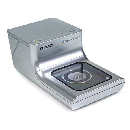 Dymo DiscPainter, CD/DVD Inkjet Printer with USB Interface, with Software for Macintosh &amp; Windows image