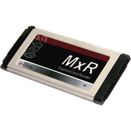 E-films MxR ExpressCard Reader SxS Replacement for Sony EX1 and EX3 Cameras image