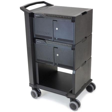 Ergotron Tablet Management Cart 32 with ISI, Two Modules for iPad/iPod