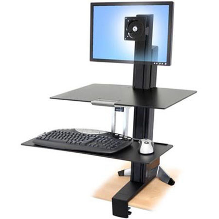 Ergotron WorkFit-S Single LCD with Worksurface+
