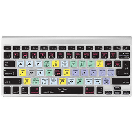 UPC 813066013132 product image for Editors Keys Final Cut Pro X MacBook/Wireless Range Keyboard Cover | upcitemdb.com