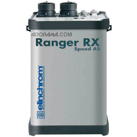 Elinchrom Ranger RX Speed AS, Asymetrical 1100 Watt-Second Battery Operated Power Pack with Battery, Charger, Cord & Strap.