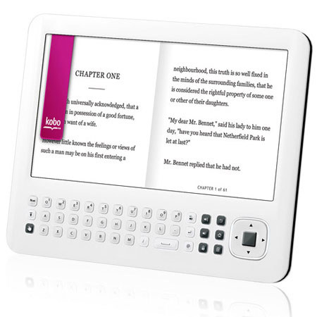 Ematic eGlide Reader Pro 7" Wi-Fi eBook Reader & Android Tablet with Kobo eReading Software, Pink