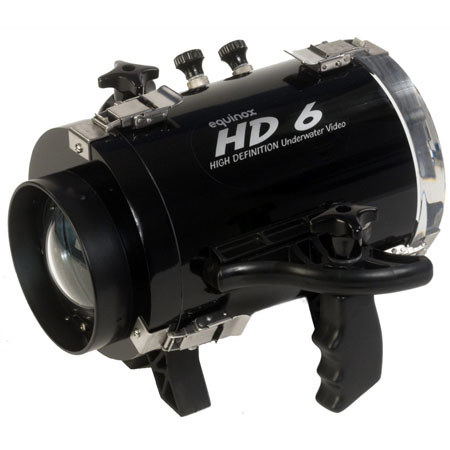 Equinox HD6 Underwater Housing for Sony HDR-CX110 and HDR-CX 150 Camcorders - Depth Rating: 250' / 75 m