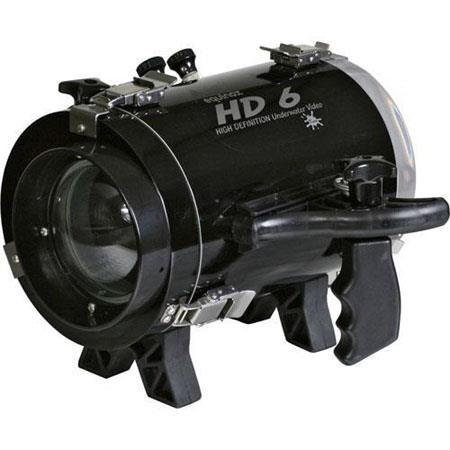 Equinox HD 6 Underwater Housing for Canon HF10, HF11 and HF 100 Camcorders - Depth Rating: 250' / 75 m