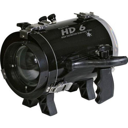 Equinox HD 6 Underwater Housing for Canon HF10, HF11 and HF 100 Camcorders - Depth Rating: 250' / 75 m