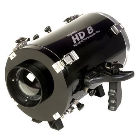 Equinox HD8 Underwater Housing for JVC GY-HM100U Camcorder - Depth Rating: 250' / 75 m