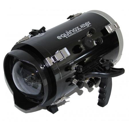 Equinox HD8X Underwater Housing for JVC GY-HM100U Camcorder - Depth Rating: 250' / 75 m