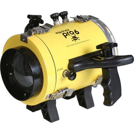 Equinox Pro 6 Underwater Housing for JVC GZ-MG330, GZ-MG360B and GZ-MG365B Camcorders - Depth Rating: 250' / 75 m