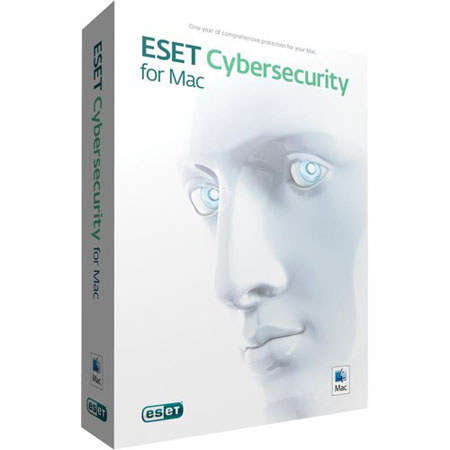 ESET Cybersecurity Software for Mac, 1 User, 1 Year License