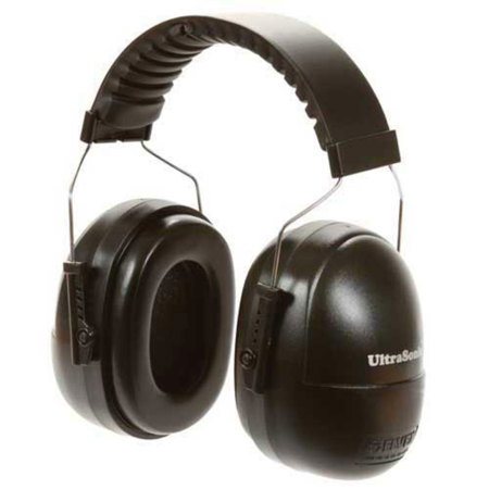Elvex HB-650 UltraSonic, Universal Ear Muffs with Extra Wide Ear Cushions, 29 dB NRR, Weight: 10.1 oz. image