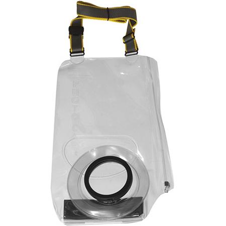 Ewa-Marine Rain Cape for SLRs with a Zoom Lens & Top Mounted Flash, with 77mm Lens to Port Ring Adapter