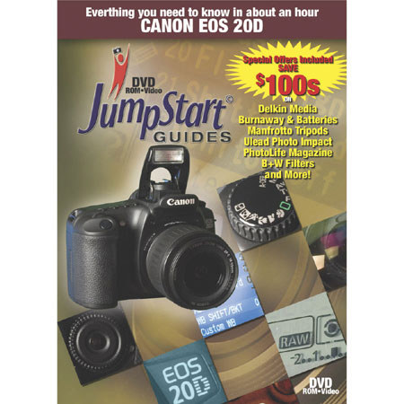 JumpStart Video Training Guide on DVD for the Canon 20D Digital Camera. image