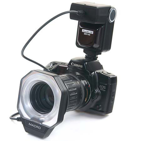 Adorama DRF-14 Macro Ring Flash Dedicated for Nikon iTTL Digital Cameras image