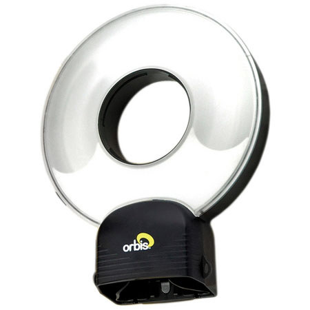 Orbis Ring Flash Attachment, for Use with Existing Flash / Strobe, "One Size" Fits Most Flashes image