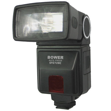 Bower Dedicated Digital Zoom/Bounce /Swivel Flash for Canon SLR Cameras, Guide Number 92 image