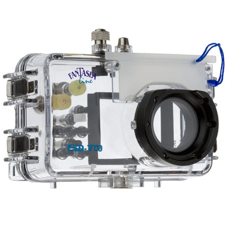 Fantasea FSD-770 Underwater Housing for Canon PowerShot SD1200 IS / IXUS 95 IS, SD770 IS / IXUS 85 IS &amp; SD1100 / IXUS 80 Digital Cameras with Flood Insurance, Rated Down to 200' image
