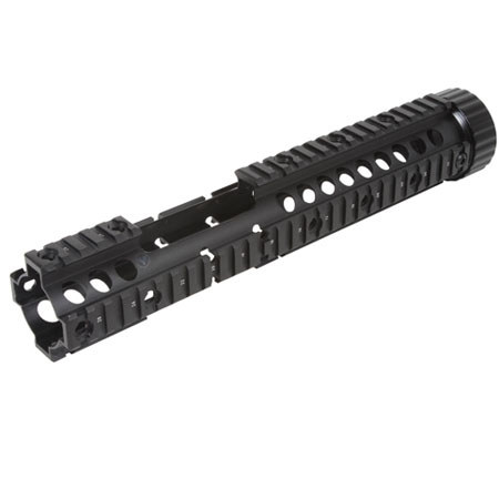 Firefield Carbine 12.25" Free Floating Quad Rail with Front Sight Cutout