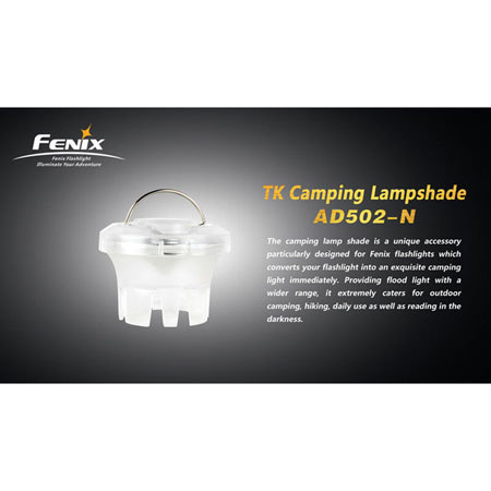 Fenix TK Series AD502 Camping Lampshade for TK11, TK12, TK15 Flashlights